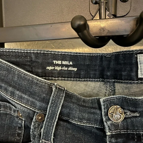 AG Adriano Goldschmied | Mila AG-ED™ SUPER HIGH-RISE SKINNY | Size 29R - Picture 11 of 15